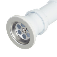 Мойка для кухни Сантэкс 50х50х16 см подвесная эмалированная с сифоном и кронштейнами эмалированная белая (1701/30717985) - фото 8