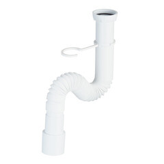 Изображение товара Сифон для раковины и мойки Wirquin Pro 1 1/2х40 мм без выпуска с соединением 40/50 мм (30717993)