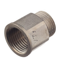 Удлинитель Valtec 20 мм х 1/2 ВР(г) х 1/2 НР(ш) латунный (VTr.197.N.0420) - фото 2