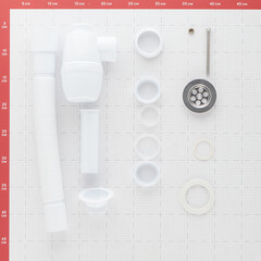 Сифон для раковины Wirquin Pro 1 1/4х40 мм с выпуском d63 мм с соединением 40/50 мм (30718050) - фото 2