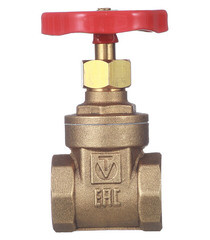 Задвижка клиновая латунный Valtec 1/2 ВР(г) х 1/2 ВР(г) вентиль (VT.012.G.04) - фото 2