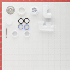 Сифон для душевого поддона Wirquin Pro 1/2х40 мм регулируемый выпуском (30975011) - фото 3