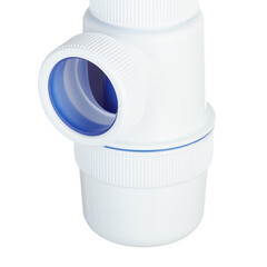 Сифон для раковины и мойки Wirquin Virplast 1 1/2х40 мм с выпуском d70 мм с двойным отводом (30986144) - фото 4