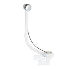 Сифон для ванны Wirquin Pro 1 1/2х40 мм регулируемый полуавтомат (30975014) - фото 1