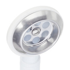 Сифон для ванны Wirquin Pro 1 1/2х40 мм с выпуском d70 мм с переливом с соединением 40/50 мм (30718060) - фото 3