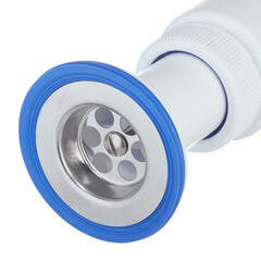 Сифон для раковины и мойки Wirquin Virplast 1 1/2х40 мм с выпуском d63 мм с соединением 40/50 мм (30980678) - фото 6