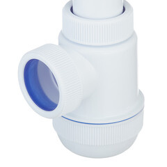 Сифон для раковины и мойки Wirquin Virplast 1 1/2х40 мм с выпуском d63 мм с соединением 40/50 мм (30980678) - фото 5