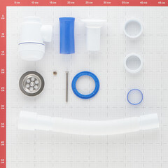 Сифон для раковины и мойки Wirquin Virplast 1 1/2х40 мм с выпуском d70 мм с соединением 40/50 мм (30980676) - фото 3