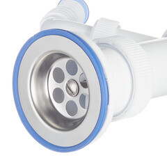 Сифон для раковины и мойки Wirquin Virplast 1 1/2х40 мм с выпуском d70 мм с соединением 40/50 мм с отводом (30980698) - фото 6