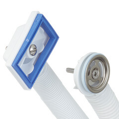 Сифон для мойки Wirquin Virplast 3 1/2х40 мм с выпуском d114 мм с отводом с переливом с фильтр-пробкой (30987089) - фото 5