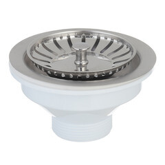 Выпуск для мойки Wirquin 3 1/2 нержавеющая сталь (30717335) - фото 4