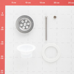 Выпуск для раковины Wirquin 1 1/4 нержавеющая сталь (30718055) - фото 2