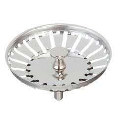 Изображение товара Фильтр пробка для выпуска d114 мм Wirquin нержавеющая сталь (30986451)