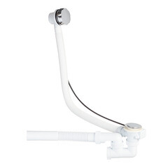 Изображение товара Сифон для ванны Wirquin Virplast 1 1/2х40 мм регулируемый с выпуском d50 мм с соединением 40 мм (30982476)