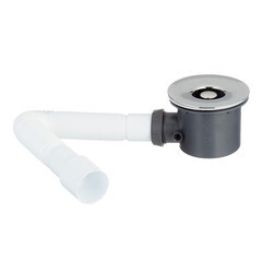 Сифон для душевого поддона Wirquin Tourbillon слив d90 с соединением 40/50 мм (30987107) - фото 1