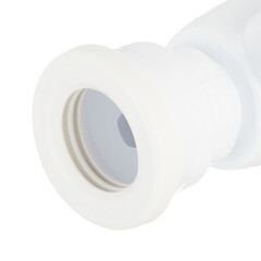 Сифон для писсуара Wirquin 1 1/4х40 мм с выпуском d40/46 мм с соединением 40/50 мм (30987106) - фото 2