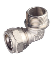 Угол VALTEC (VTm.353.N.002005) 20 обж(ц) х 3/4 НР(ш) - фото 1