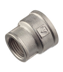 Муфта переходная Valtec 3/4 ВР(г) х 1/2 ВР(г) латунная (VTr.240.N.0504) - фото 1