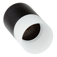 Светильник потолочный Novotech Elina GU10 9 Вт 3 кв.м черный IP20 (370678) - фото 4