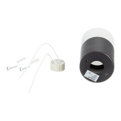 Светильник потолочный Novotech Elina GU10 9 Вт 3 кв.м черный IP20 (370678) - фото 1