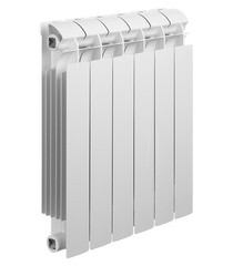 Изображение товара Радиатор биметаллический Global Style Plus 500 мм 6 секций 1" боковое подключение белый