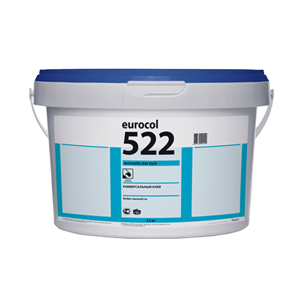 Изображение товара Клей акриловый для ПВХ и LVT плитки Forbo 522 Eurosafe StarTack 20 кг