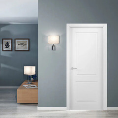 Дверь межкомнатная Норд 900х2000 мм финишпленка белая глухая - фото 2