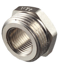 Изображение товара Футорка Valtec 1 НР(ш) х 1/2 ВР(г) латунная (VTr.581.N.0604)