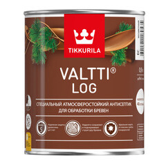 Антисептик Tikkurila Valtti Log декоративный для дерева сосна 0,9 л