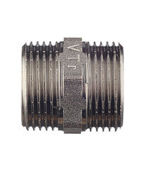 Ниппель Valtec 3/4 НР(ш) х 3/4 НР(ш) латунный (VTr.582.N.0005) - фото 2