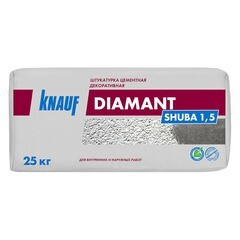 Штукатурка декоративная Knauf Диамант Шуба 1,5 мм 25 кг
