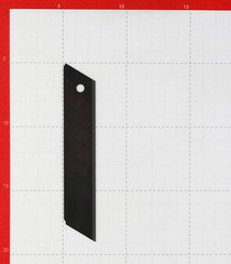 Лезвие для ножа Olfa 25 мм прямое (5 шт.) титановое покрытие - фото 2