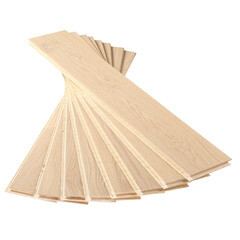 Паркетная доска FocusFloor дуб сноусторм белый 1,678 кв.м 14 мм однополосная брашированная - фото 6