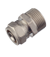 Изображение товара Соединитель прямой VALTEC (VTm.301.N.001605) 16 обж(ц) х 3/4 НР(ш)