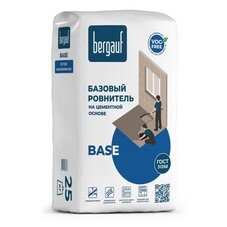 Ровнитель (наливной пол) первичный Bergauf Base 25 кг