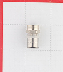 Соединитель прямой VALTEC (VTm.202.N.002004) 20(пресс) х 1/2 ВР(г) - фото 4