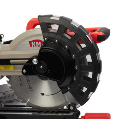 Пила торцовочная электрическая КМ MS-2001/255 2000 Вт 255 мм - фото 4