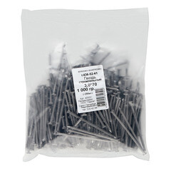 Гвозди строительные 3,0x70 мм (1 кг) - фото 2