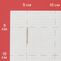 Гвозди финишные 1,4x30 мм латунированные (50 шт.) - фото 2
