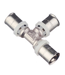 Тройник VALTEC (VTm.231.N.161616) 16(пресс) х 16(пресс) х 16(пресс) - фото 2