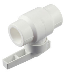 Кран шаровой полипропиленовый Valtec 25 мм (VTp.743.0.025) - фото 4