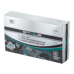 Набор инструментов универсальный Stels (14101) (57 шт.) - фото 2