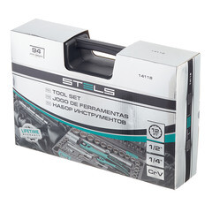 Набор инструментов универсальный Stels (14118) (94 шт.) - фото 4