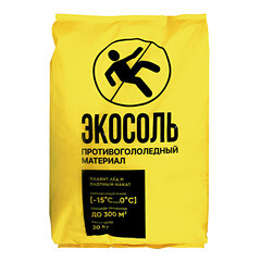 Изображение товара Реагент противогололедный Ecosol -15 °С 20 кг