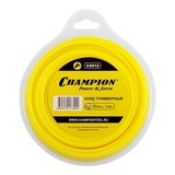 Леска для триммера Champion Round круг 3 мм х 25 м желтая (C5012)