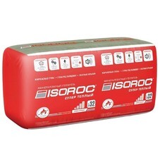 Утеплитель Isoroc Супер Теплый 50х610х1000 мм 6,1 кв.м