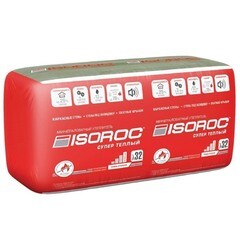 Утеплитель Isoroc Супер Теплый 100х610х1000 мм 3,05 кв.м