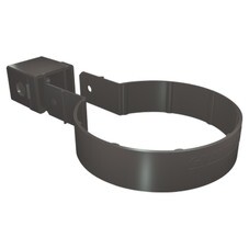 Хомут трубы Kliker Grand Line Premium пластиковый графитовый серый RAL 7024