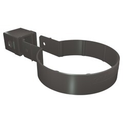 Хомут трубы Kliker Grand Line Premium пластиковый графитовый серый RAL 7024
