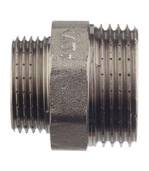 Ниппель переходной Valtec 1 НР(ш) х 3/4 НР(ш) латунный (VTr.580.N.0605) - фото 2